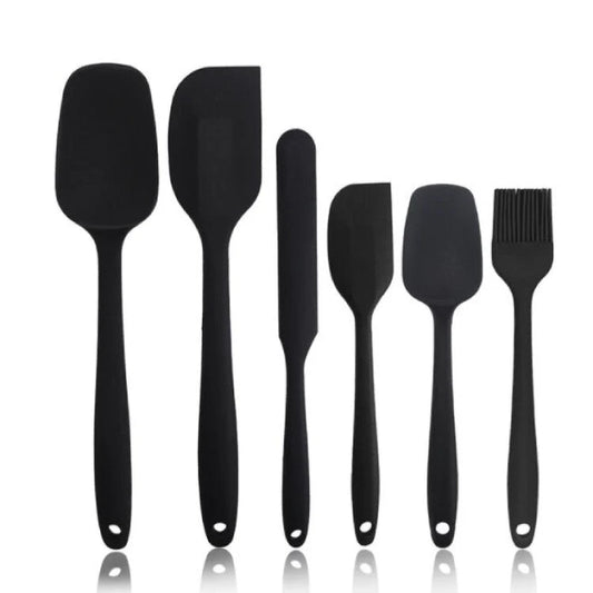 SILICONE SPATULA SET 6 PIECES